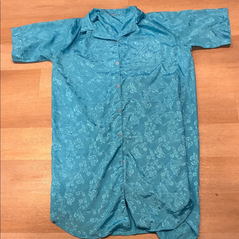 Kids Blue Pajama Shirt